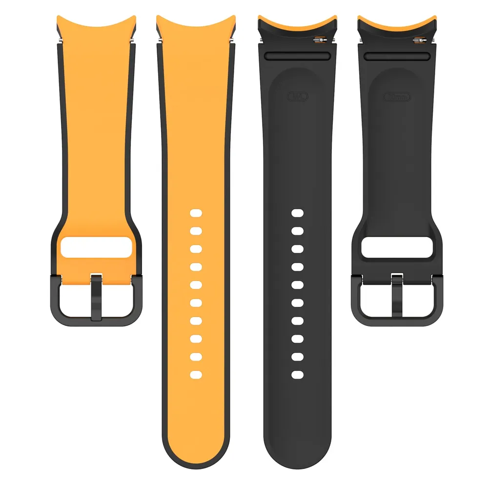 Bracelet montre silicone 40 à 47 mm pour Samsung Galaxy Watch