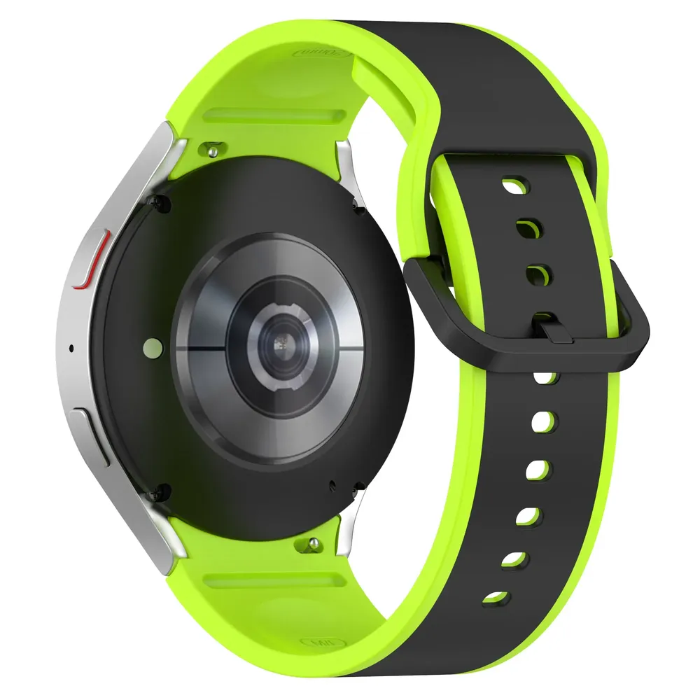 Bracelet montre silicone 40 à 47 mm pour Samsung Galaxy Watch