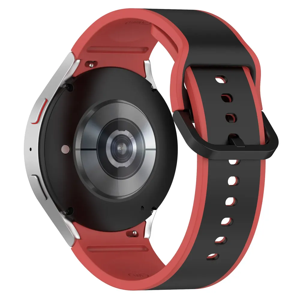 Bracelet montre silicone 40 à 47 mm pour Samsung Galaxy Watch