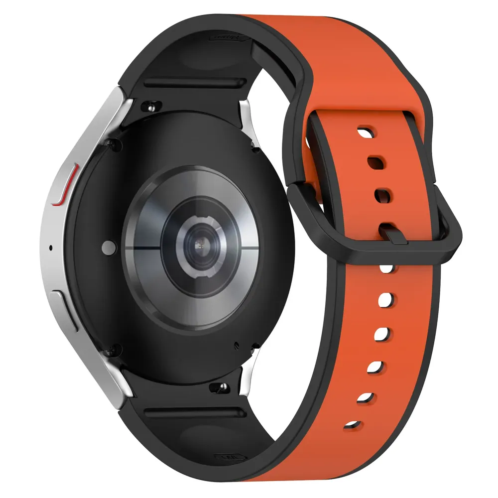 Bracelet montre silicone 40 à 47 mm pour Samsung Galaxy Watch