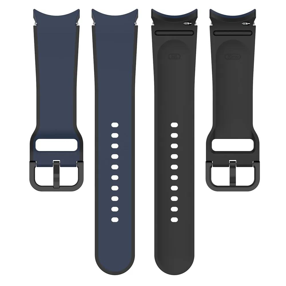 Bracelet montre silicone 40 à 47 mm pour Samsung Galaxy Watch