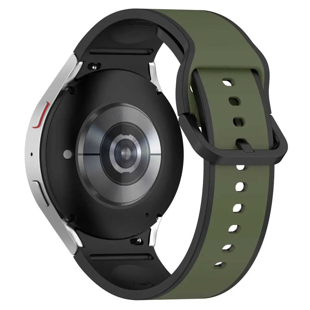 Bracelet montre silicone 40 à 47 mm pour Samsung Galaxy Watch