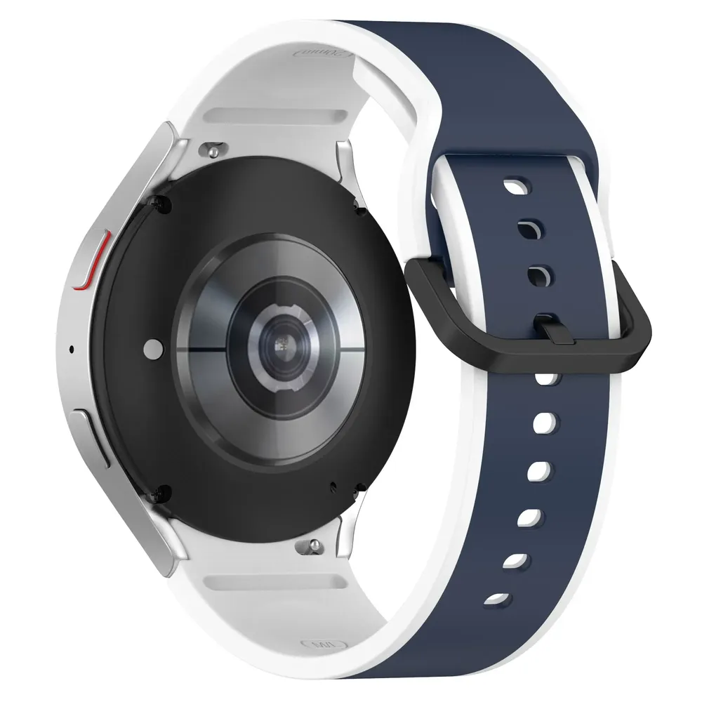 Bracelet montre silicone 40 à 47 mm pour Samsung Galaxy Watch