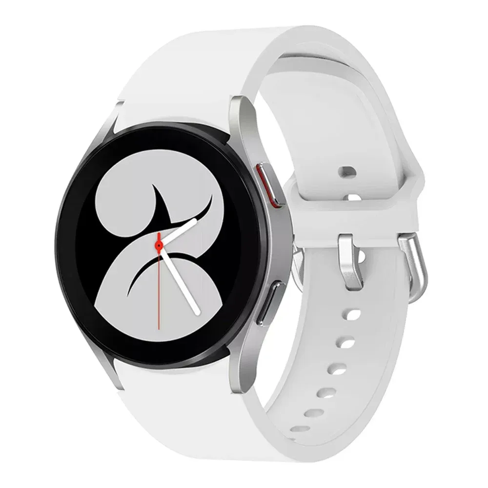 Bracelet montre silicone 40 à 47 mm pour Samsung Galaxy Watch
