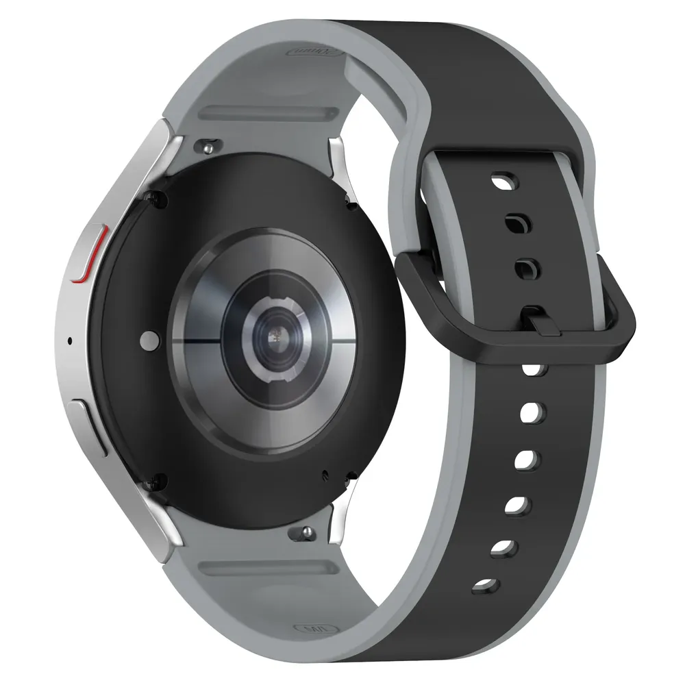 Bracelet montre silicone 40 à 47 mm pour Samsung Galaxy Watch