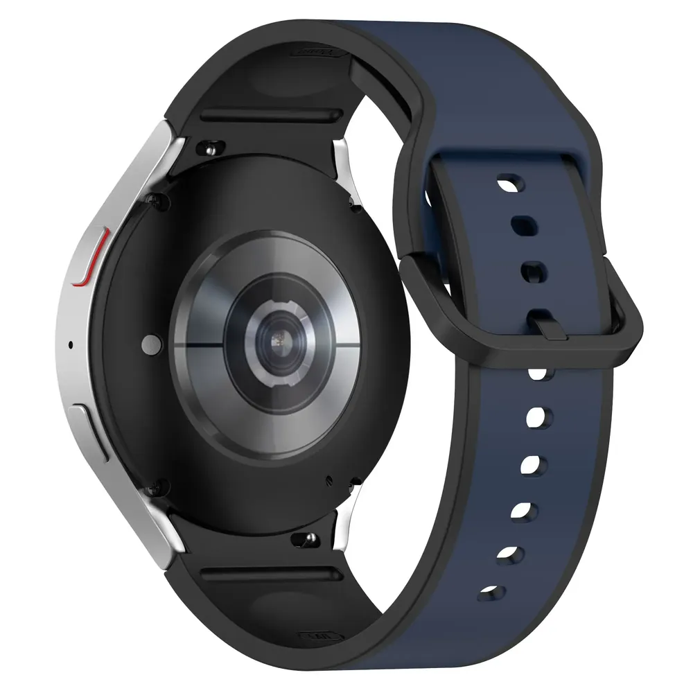 Bracelet montre silicone 40 à 47 mm pour Samsung Galaxy Watch