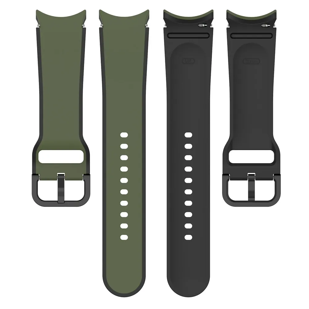 Bracelet montre silicone 40 à 47 mm pour Samsung Galaxy Watch