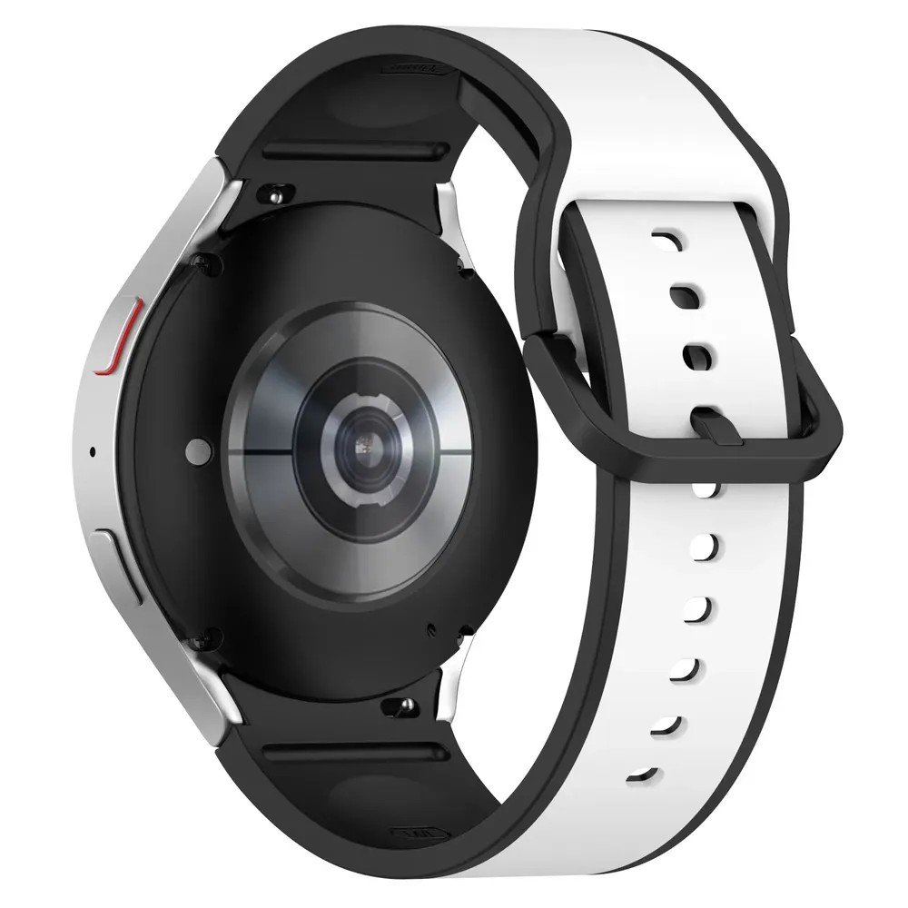 Bracelet montre silicone 40 à 47 mm pour Samsung Galaxy Watch