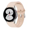 Bracelet montre silicone 40 à 47 mm pour Samsung Galaxy Watch – Couleur du bracelet Light Brown
