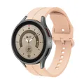 Bracelet montre silicone 40 à 47 mm pour Samsung Galaxy Watch – Couleur du bracelet Light Pink A