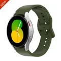 Bracelet montre silicone 40 à 47 mm pour Samsung Galaxy Watch – Couleur du bracelet NEW Army green