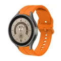 Bracelet montre silicone 40 à 47 mm pour Samsung Galaxy Watch – Couleur du bracelet Orange A