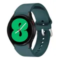 Bracelet montre silicone 40 à 47 mm pour Samsung Galaxy Watch – Couleur du bracelet Pine green