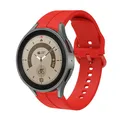 Bracelet montre silicone 40 à 47 mm pour Samsung Galaxy Watch – Couleur du bracelet Red A