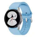 Bracelet montre silicone 40 à 47 mm pour Samsung Galaxy Watch – Couleur du bracelet Sky blue