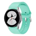 Bracelet montre silicone 40 à 47 mm pour Samsung Galaxy Watch – Couleur du bracelet Teal green