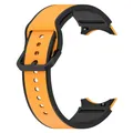 Bracelet montre silicone 40 à 47 mm pour Samsung Galaxy Watch – Couleur du bracelet Yellow black