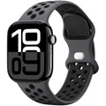 Bracelet montre silicone 40 à 49 mm – Couleur du bracelet Black  black