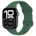 Bracelet montre silicone 40 à 49 mm – Couleur du bracelet Dark green