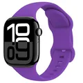 Bracelet montre silicone 40 à 49 mm – Couleur du bracelet Deep purple