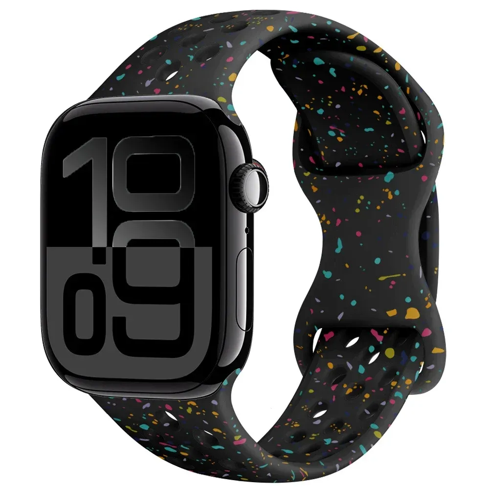 Bracelet montre silicone 40 à 49 mm