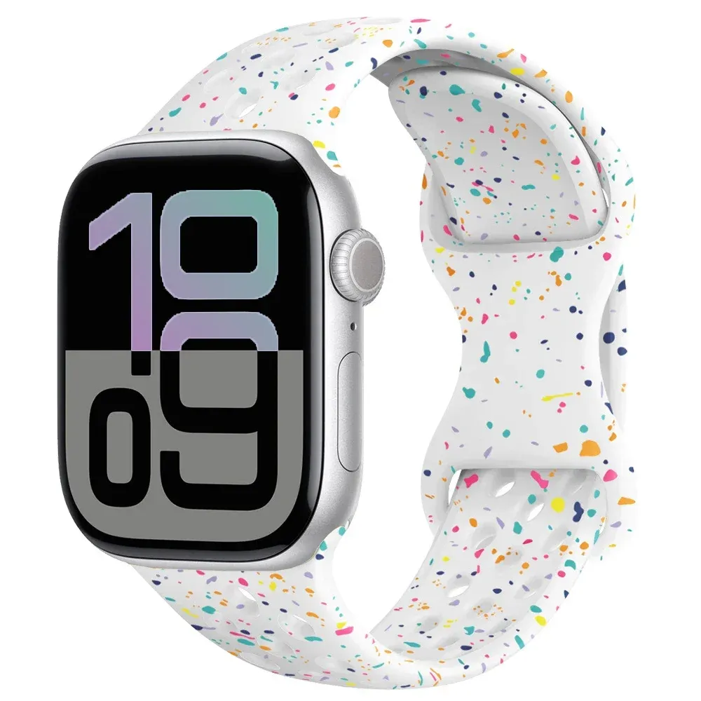 Bracelet montre silicone 40 à 49 mm