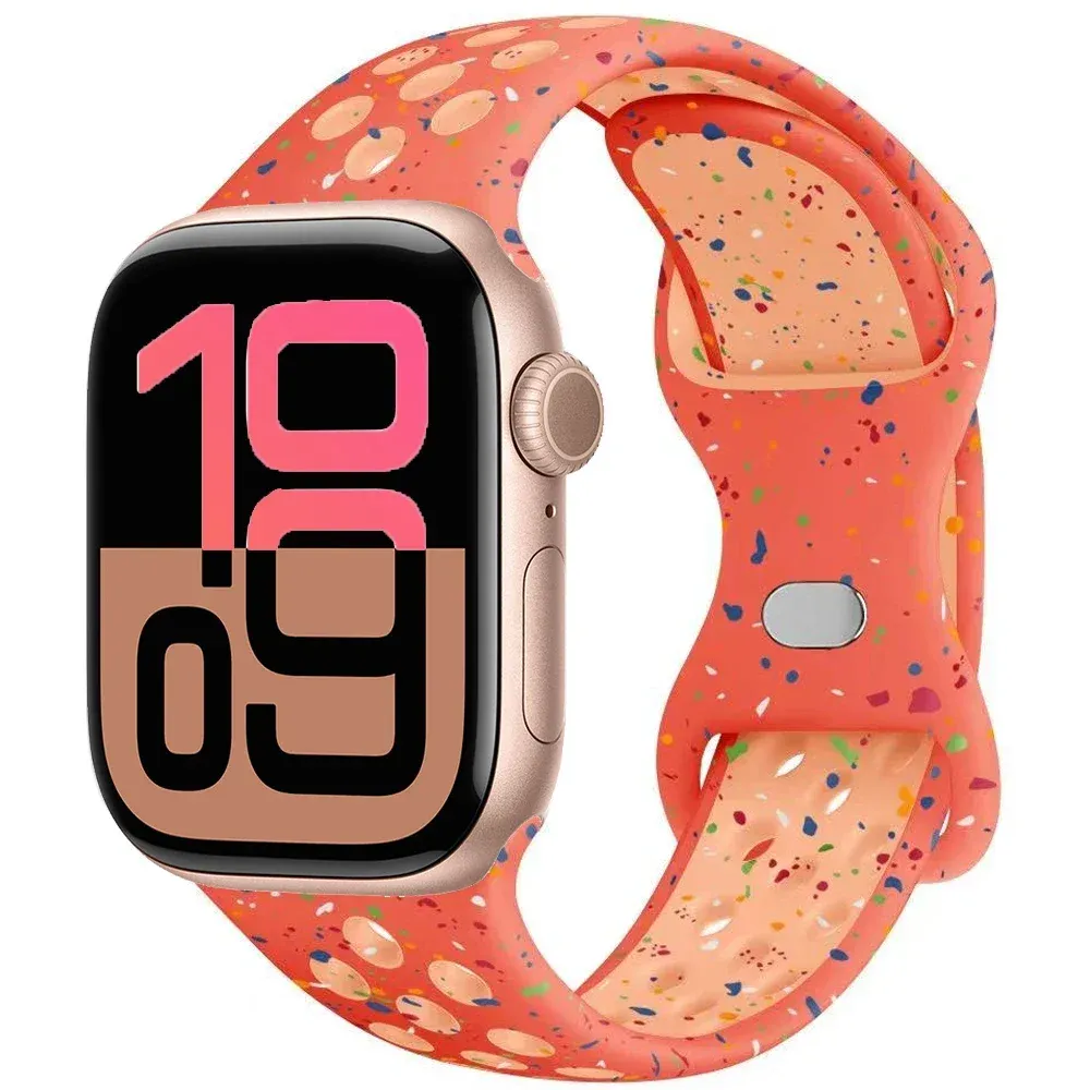 Bracelet montre silicone 40 à 49 mm