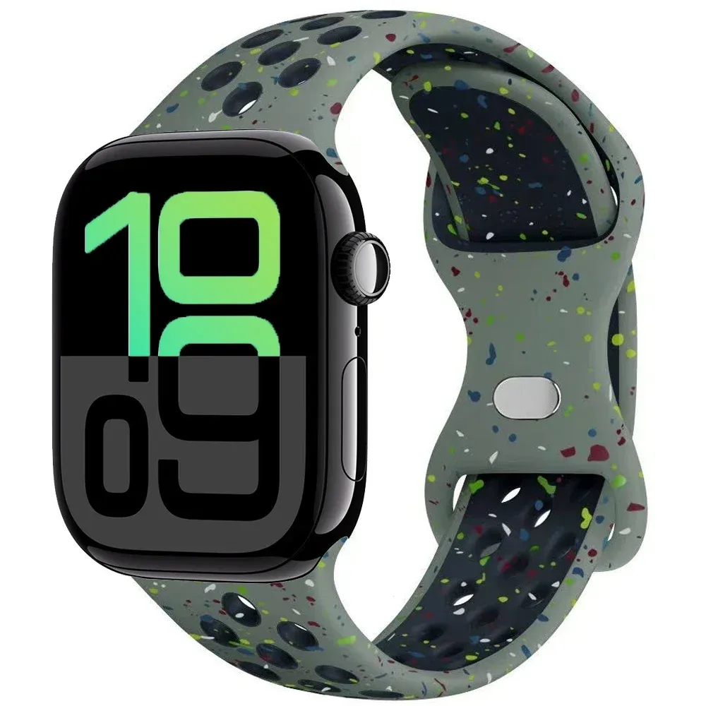 Bracelet montre silicone 40 à 49 mm