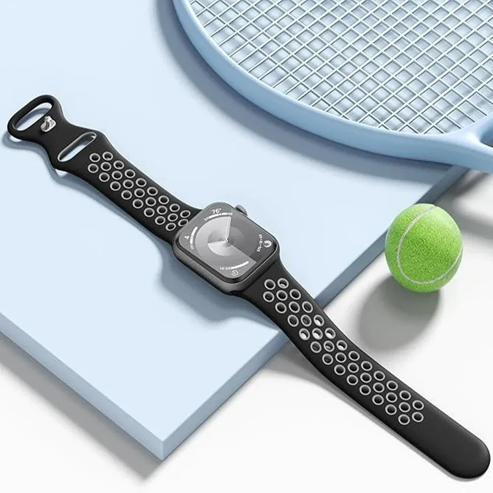 Bracelet montre silicone 40 à 49 mm