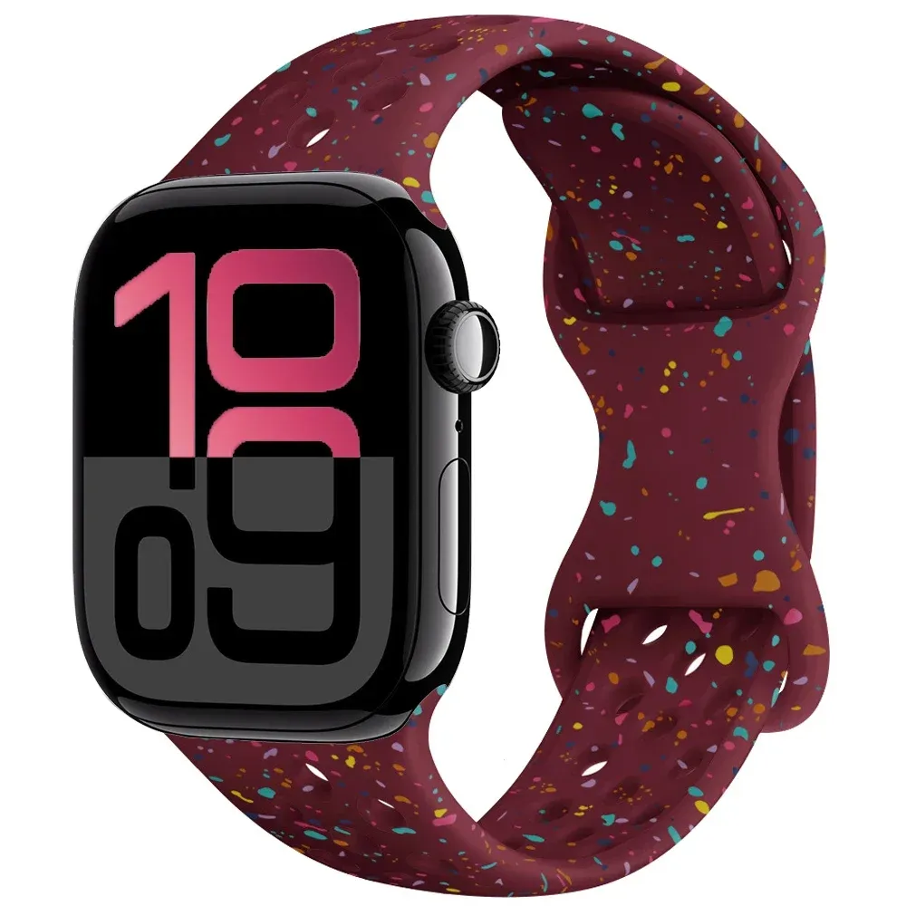 Bracelet montre silicone 40 à 49 mm