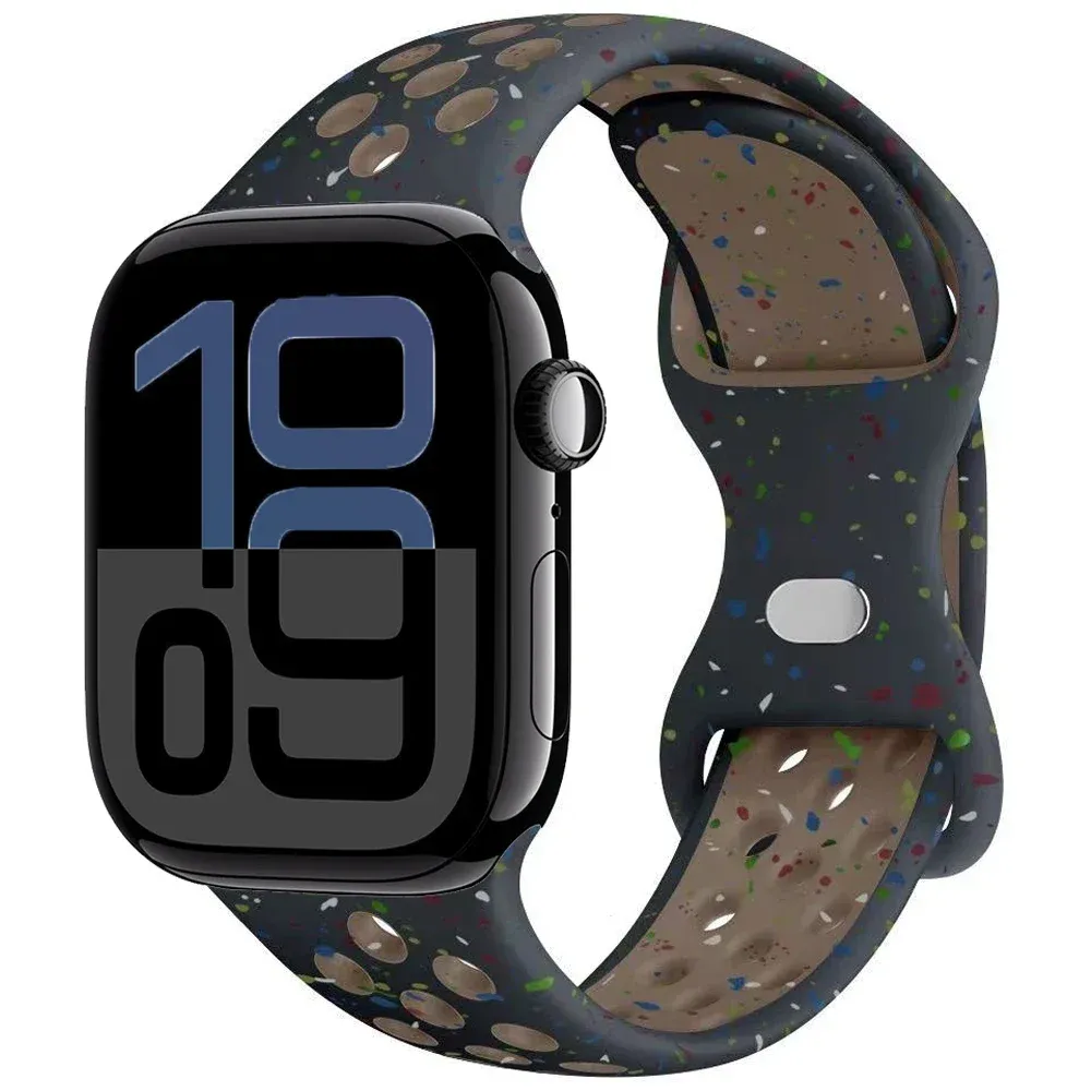 Bracelet montre silicone 40 à 49 mm