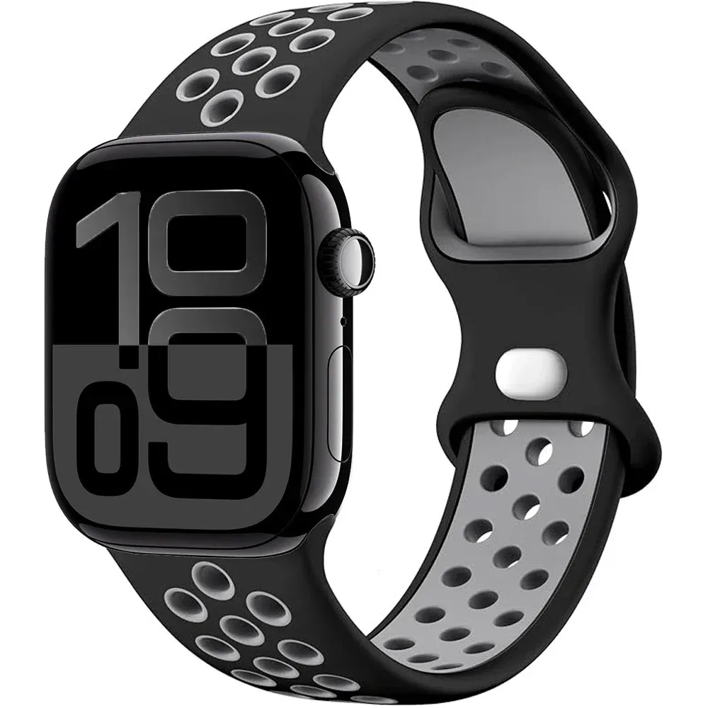 Bracelet montre silicone 40 à 49 mm