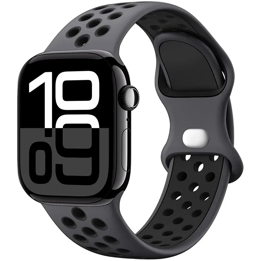 Bracelet montre silicone 40 à 49 mm
