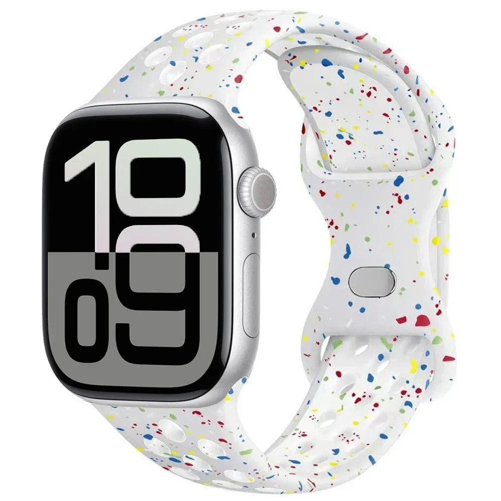 Bracelet montre silicone 40 à 49 mm