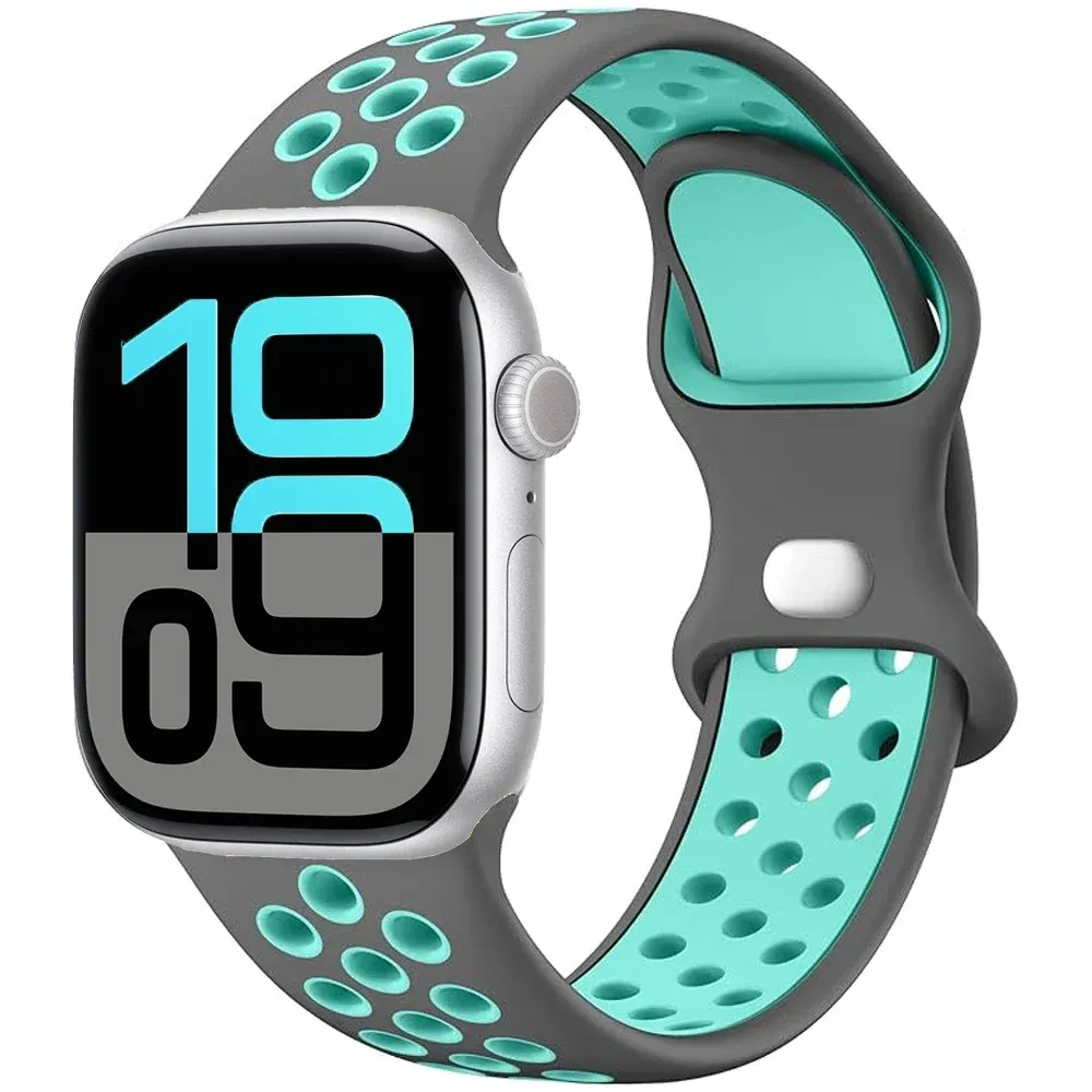 Bracelet montre silicone 40 à 49 mm