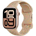 Bracelet montre silicone 40 à 49 mm – Couleur du bracelet Flash Brown