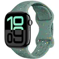 Bracelet montre silicone 40 à 49 mm – Couleur du bracelet Flash Light green