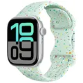 Bracelet montre silicone 40 à 49 mm – Couleur du bracelet Flash Mint