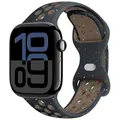 Bracelet montre silicone 40 à 49 mm – Couleur du bracelet Flash Night sky