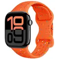 Bracelet montre silicone 40 à 49 mm – Couleur du bracelet Flash Orange