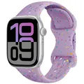 Bracelet montre silicone 40 à 49 mm – Couleur du bracelet Flash Purple