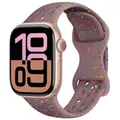 Bracelet montre silicone 40 à 49 mm – Couleur du bracelet Flash Smoke purple