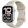 Bracelet montre silicone 40 à 49 mm – Couleur du bracelet Flash Starlight