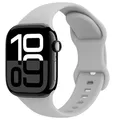 Bracelet montre silicone 40 à 49 mm – Couleur du bracelet Light grey