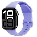 Bracelet montre silicone 40 à 49 mm – Couleur du bracelet Lilac