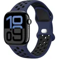 Bracelet montre silicone 40 à 49 mm – Couleur du bracelet Midnight blue black