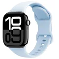 Bracelet montre silicone 40 à 49 mm – Couleur du bracelet New blue