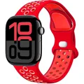Bracelet montre silicone 40 à 49 mm – Couleur du bracelet Red red