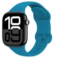 Bracelet montre silicone 40 à 49 mm – Couleur du bracelet Rock blue