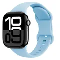 Bracelet montre silicone 40 à 49 mm – Couleur du bracelet Sky blue